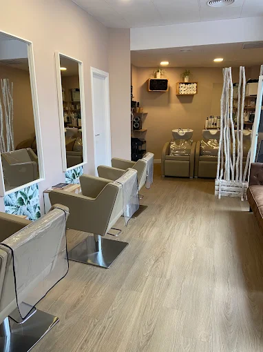interior de la peluquería Amare Salon en Valdemoro